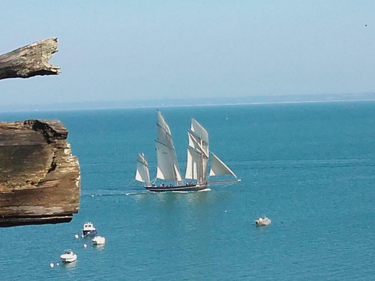 T3 Calme Et Lumineux Entre Mer Et Centre Bourg Cancale Eksteriør bilde